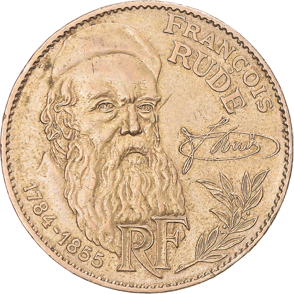 Monnaie, France, François Rude, 10 Francs, 1984, Pessac, Tranche B, TTB+