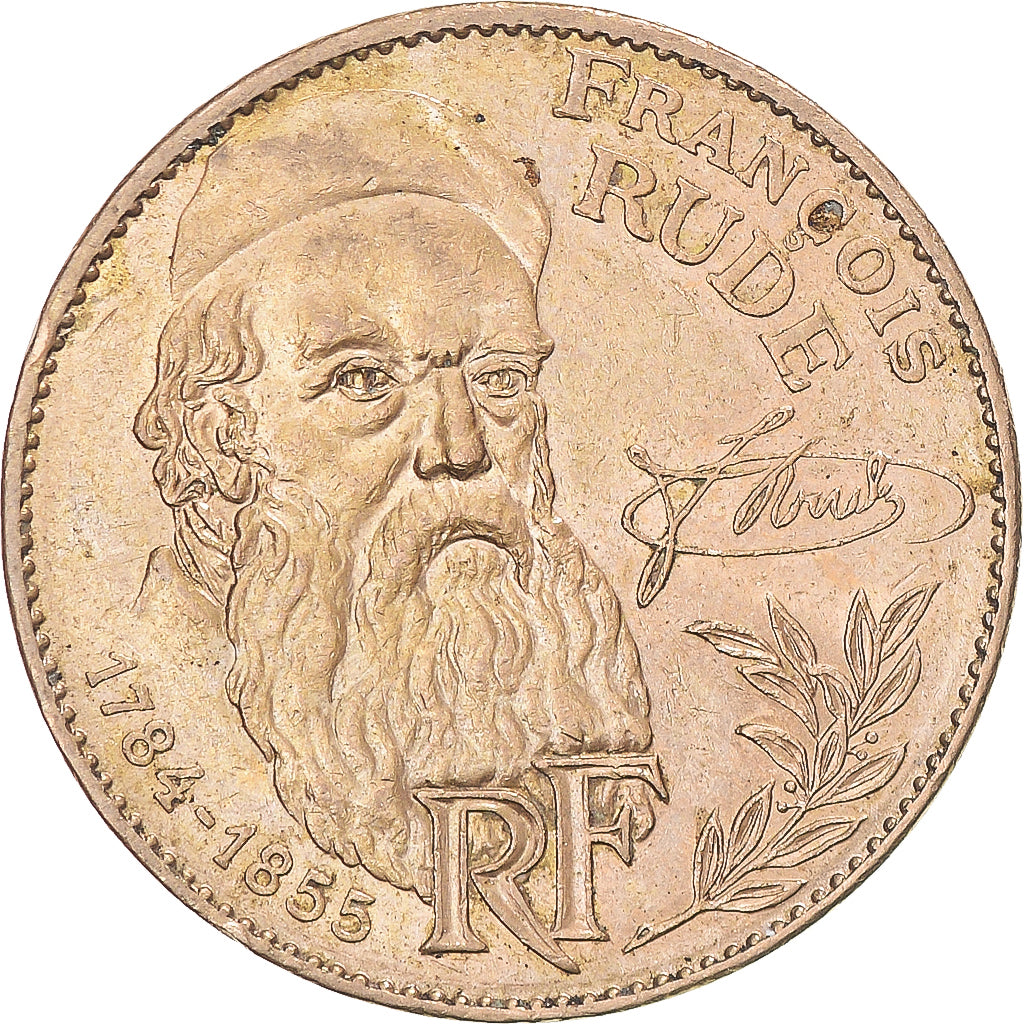 Coin, France, François Rude, 10 Francs, 1984, Pessac, Tranche A, AU(50-53)