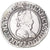 Coin, France, Henri IV, I/2 franc, buste lauré à droite, 1595, Saint Lô