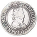 Monnaie, France, Henri IV, I/2 franc, buste lauré à droite, 1595, Saint Lô