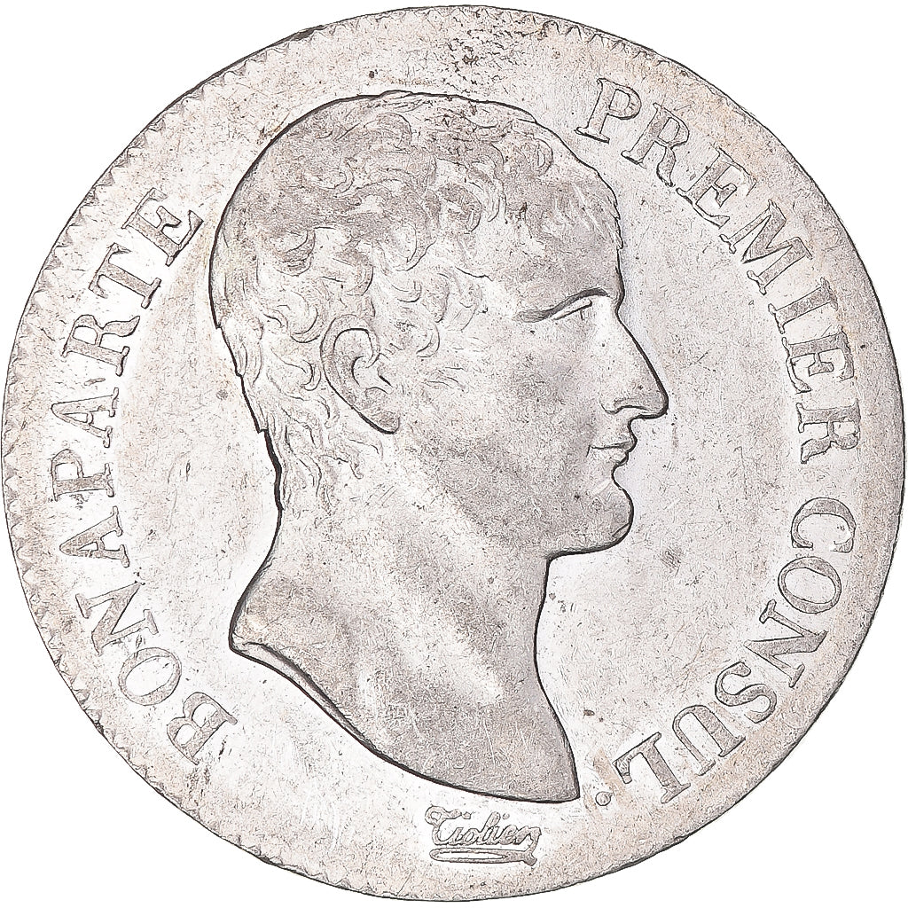 Coin, France, Napoléon I, 5 Francs, An 12 (1804), Paris, AU(55-58), Silver