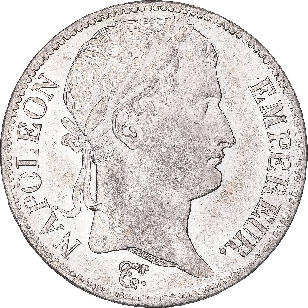Moeda, França, Napoléon I, 5 Francs, 1811, Paris, AU(55-58), Prata, KM:694.1
