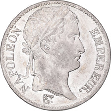Moeda, França, Napoléon I, 5 Francs, 1811, Paris, AU(55-58), Prata, KM:694.1