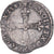 Moneda, Francia, Charles X, 1/4 d'écu à la croix de face, 1597, Nantes, MBC