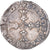 Coin, France, Henri IV, 1/4 d'écu à la croix feuillue de face, 1592, Bayonne