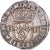 Moneda, Francia, Henri IV, 1/4 d'écu à la croix feuillue de face, 1592