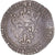 Moeda, França, Charles VII, Gros de Roi, 1422-1461, Lyon, AU(50-53), Lingote