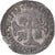 Munten, Frankrijk, Henri IV, Douzain aux deux H, 1593, Saint Lô, PR, Billon