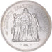 Coin, France, Hercule, 50 Francs, 1974, Paris, AU(55-58), Silver, KM:941.1