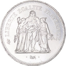 Coin, France, Hercule, 50 Francs, 1978, Paris, AU(55-58), Silver, KM:941.1