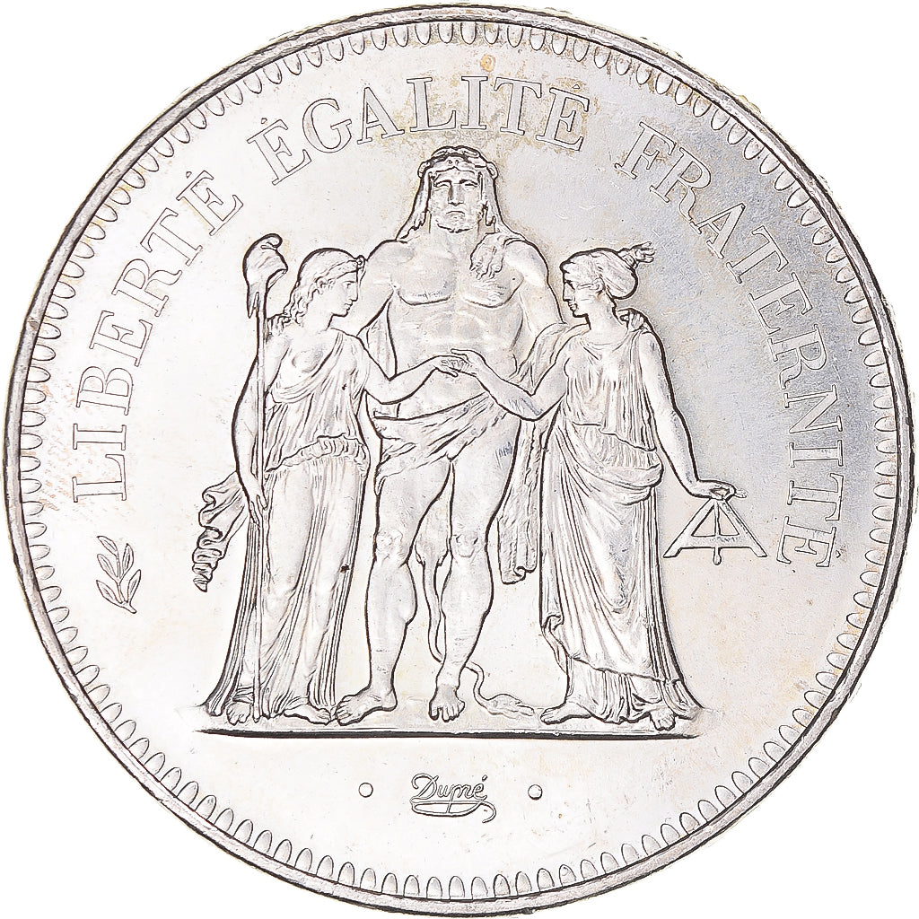 Monnaie, France, Hercule, 50 Francs, 1978, Paris, SUP, Argent, Gadoury:882