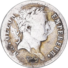 Coin, France, Napoléon I, 1/2 Franc, 1808, Strasbourg, VF(20-25), Silver