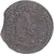 Coin, Spain, CATALONIA, Louis XIII, Seiseno, 1643, Barcelona, VF(30-35), Copper