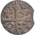 Moneda, España, CATALONIA, Louis XIII, Dinero, 1642, Tarrega, BC+, Cobre