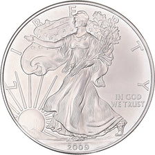 Coin, United States, Dollar, 2009, U.S. Mint, Bullion, MS(60-62), Silver, KM:273