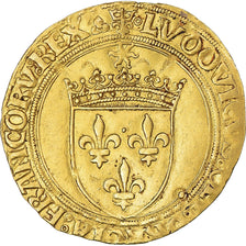 Monnaie, France, Louis XII, Ecu d'or, 1498-1514, Lyon, TTB+, Or, Gadoury:161
