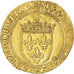 Monnaie, France, Louis XII, Ecu d'or, 1498-1514, Lyon, TTB+, Or, Gadoury:161