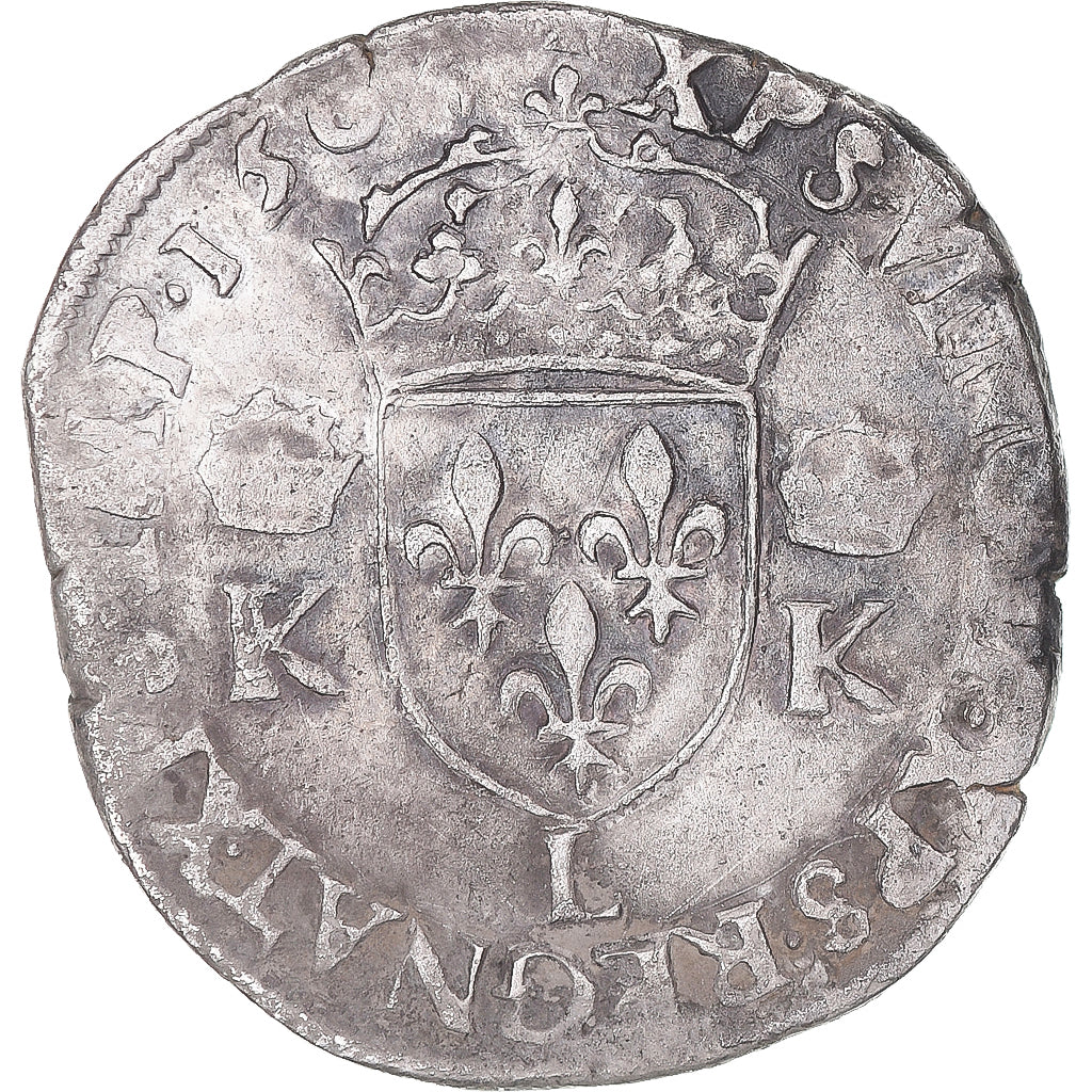 Münze, Frankreich, Charles IX, Teston, 1565, Bayonne, S+, Silber, Gadoury:431