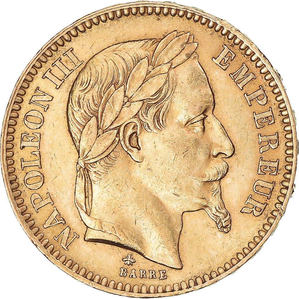 Monnaie, France, Napoleon III, 20 Francs, 1862, Paris, TTB+, Or, Gadoury:1062