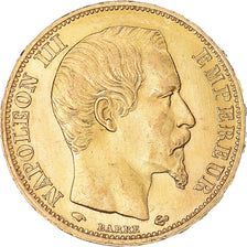 Moneta, Francja, Napoleon III, 20 Francs, 1859, Paris, EF(40-45), Złoto
