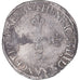 Moneta, Francia, Henri III, 1/8 d'écu à la croix de face, 1587, Rennes, MB+