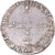 Moeda, França, Henri III, 1/4 d'écu à la croix de face, 1582, Rennes