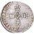 Münze, Frankreich, Henri III, 1/8 Ecu, 1589, Paris, S+, Silber, Gadoury:485
