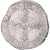 Coin, France, 1/4 d'écu à la croix feuillue de face, 1605, La Rochelle