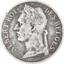 Coin, Belgian Congo, Albert I, Franc, 1925, VF(20-25), Copper-nickel, KM:20