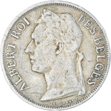 Coin, Belgian Congo, Albert I, Franc, 1927, VF(30-35), Copper-nickel, KM:20