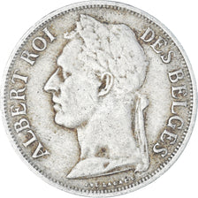 Coin, Belgian Congo, Albert I, Franc, 1926, EF(40-45), Copper-nickel, KM:20