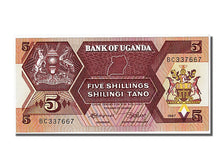 Uganda, 5 Shillings, 1987, FDS