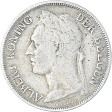 Coin, Belgian Congo, Albert I, Franc, 1926, VF(20-25), Copper-nickel, KM:21