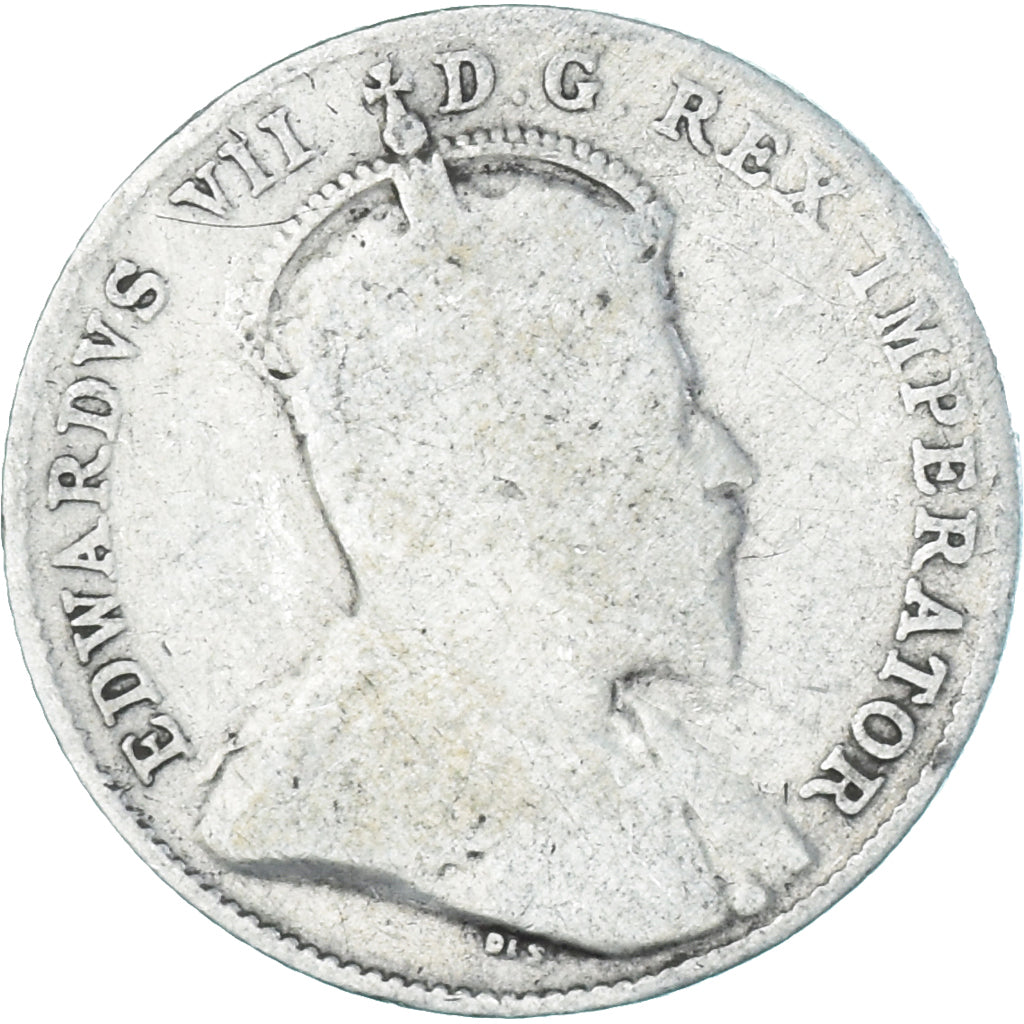 Moneta, Canada, Edward VII, 10 Cents, 1904, Royal Canadian Mint, Ottawa