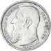Coin, Belgium, Leopold II, 50 Centimes, 1907, Brussels, VF(30-35), Silver