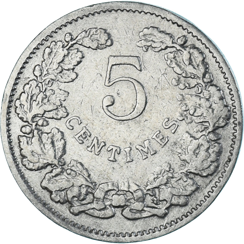 Monnaie, Luxembourg, William IV, 5 Centimes, 1908, TTB, Cupro-nickel, KM:26