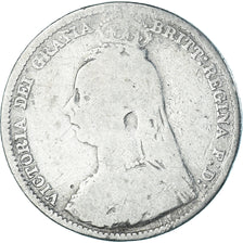 Monnaie, Grande-Bretagne, Victoria, 6 Pence, 1890, B+, Argent, KM:760