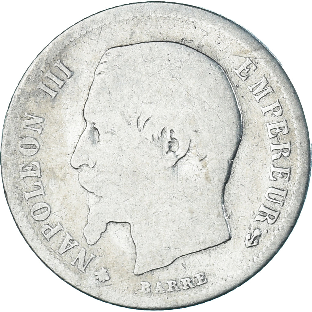 Monnaie, France, Napoleon III, 50 Centimes, 1862, Paris, B