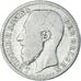 Coin, Belgium, Leopold II, Franc, 1886, Brussels, VF(20-25), Silver, KM:29.1