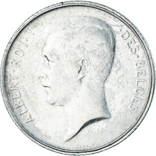 Coin, Belgium, Albert I, Franc, 1910, Brussels, EF(40-45), Silver, KM:72