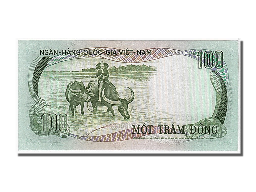 South Viet Nam, 100 D<ox>ng, 1972, KM #31a, UNC(65-70), 642557