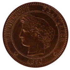 Francia, Cérès, 10 Centimes, 1890, Paris, SPL, Bronzo, KM:815.1, Gadoury:265a