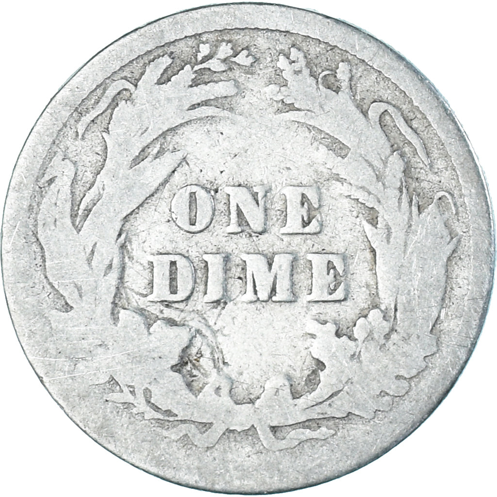 Münze, Vereinigte Staaten, Barber Dime, Dime, 1892, U.S. Mint, Philadelphia