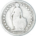 Coin, Switzerland, 1/2 Franc, 1879, Bern, VG(8-10), Silver, KM:23