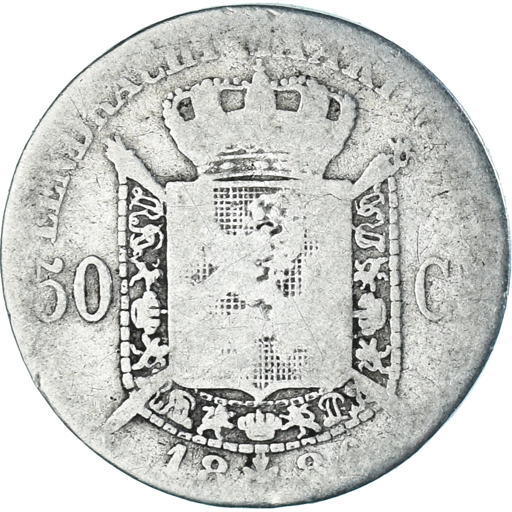 Münze, Belgien, Leopold II, 50 Centimes, 1886, Brussels, SGE+, Silber, KM:27