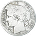 Moneta, Francja, Cérès, Franc, 1872, Paris, F(12-15), Srebro, KM:822.1