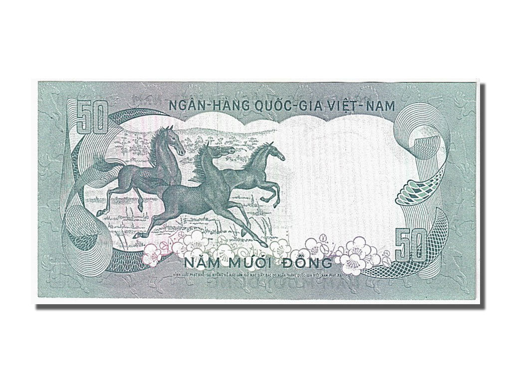 Banknote, South Viet Nam, 50 D<ox>ng, 1972, UNC(65-70)