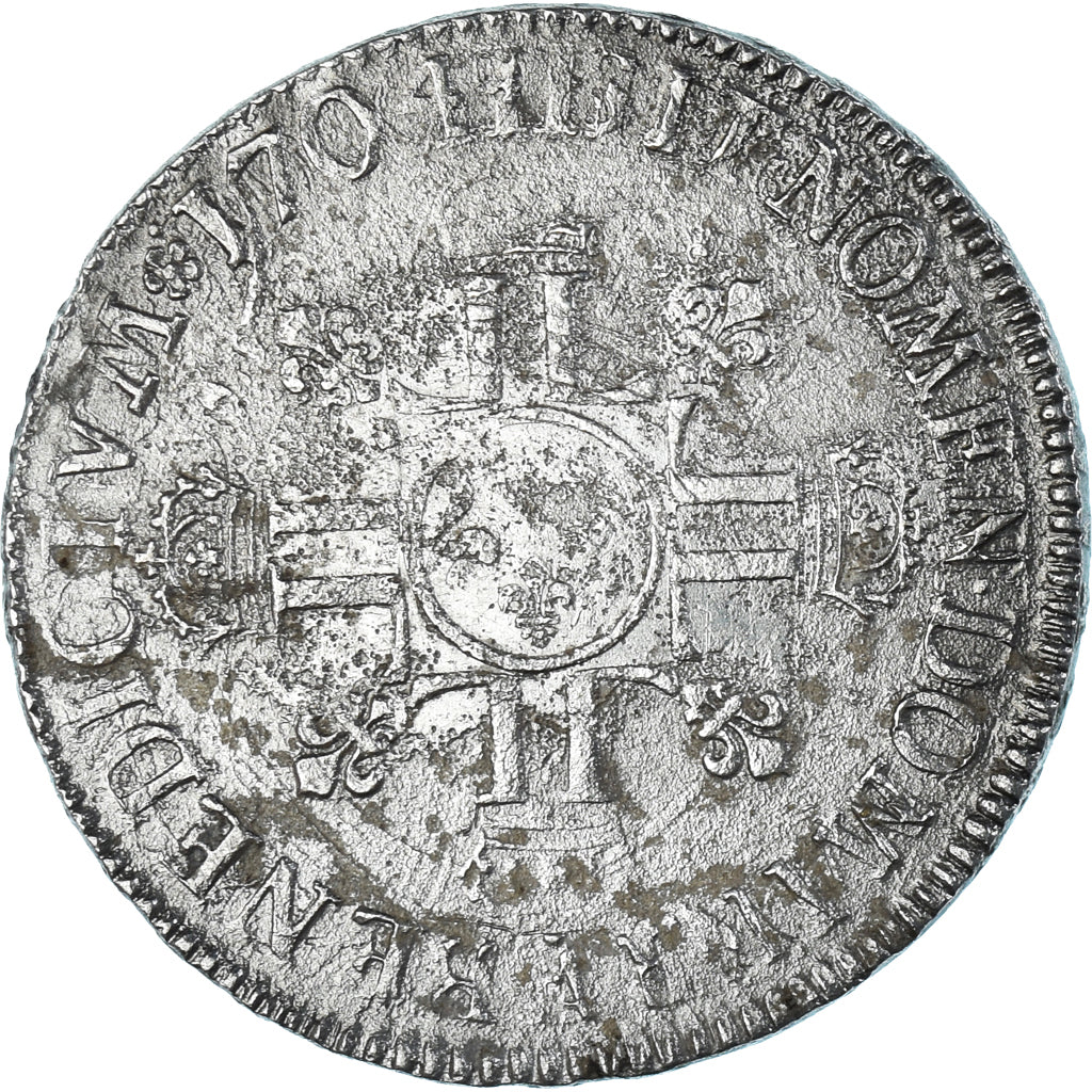 Jeton Historique Louis XIV – Réforme De La Justice, Numéro F.12458