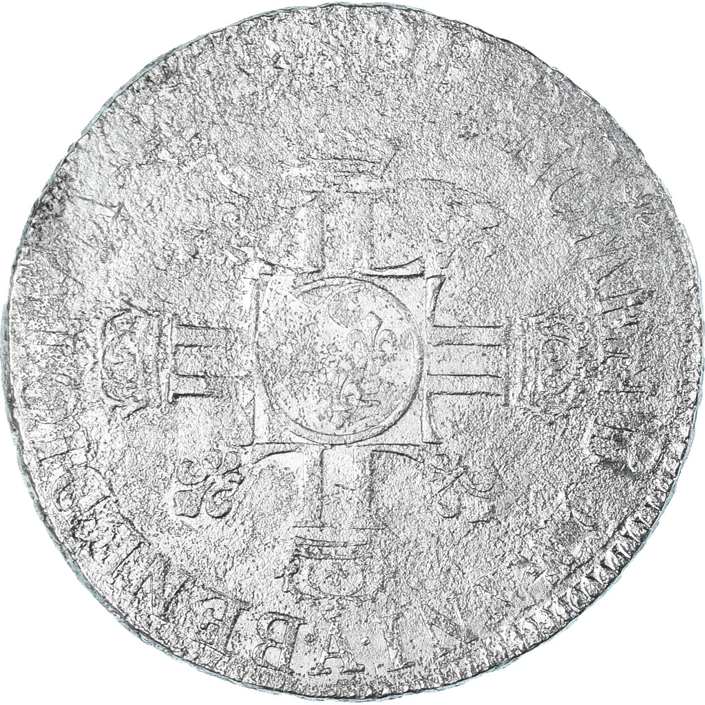 Coin, France, Louis XIV, Ecu aux 8 L 2e type, Paris, réformé, VF(20-25)