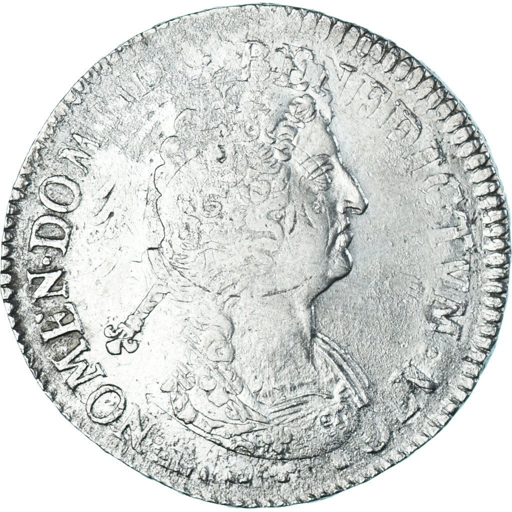 Coin, France, Louis XIV, Écu aux 8 L 2e type, Ecu, 1704, Paris, réformé